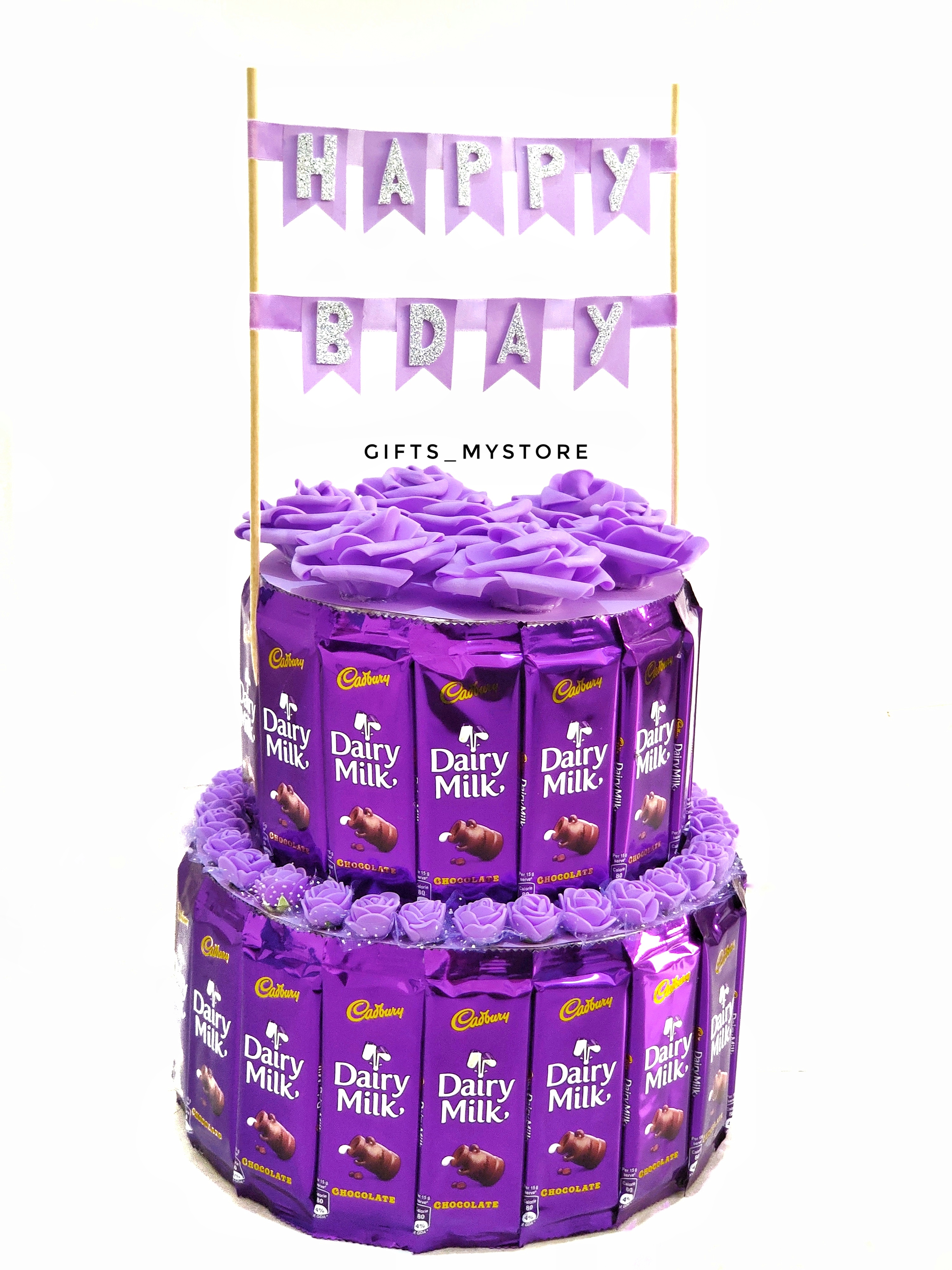2TIER DAIRY MILK HAMPER